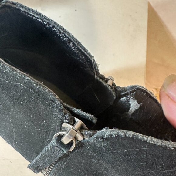 Dolce Vita Black Booties Boots EUC 8.5 ankle Anthro ANthropologie - Picture 7 of 11